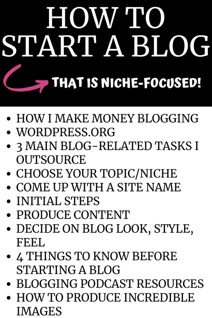 How to start a blog that is niche-focused agutsygirl.com